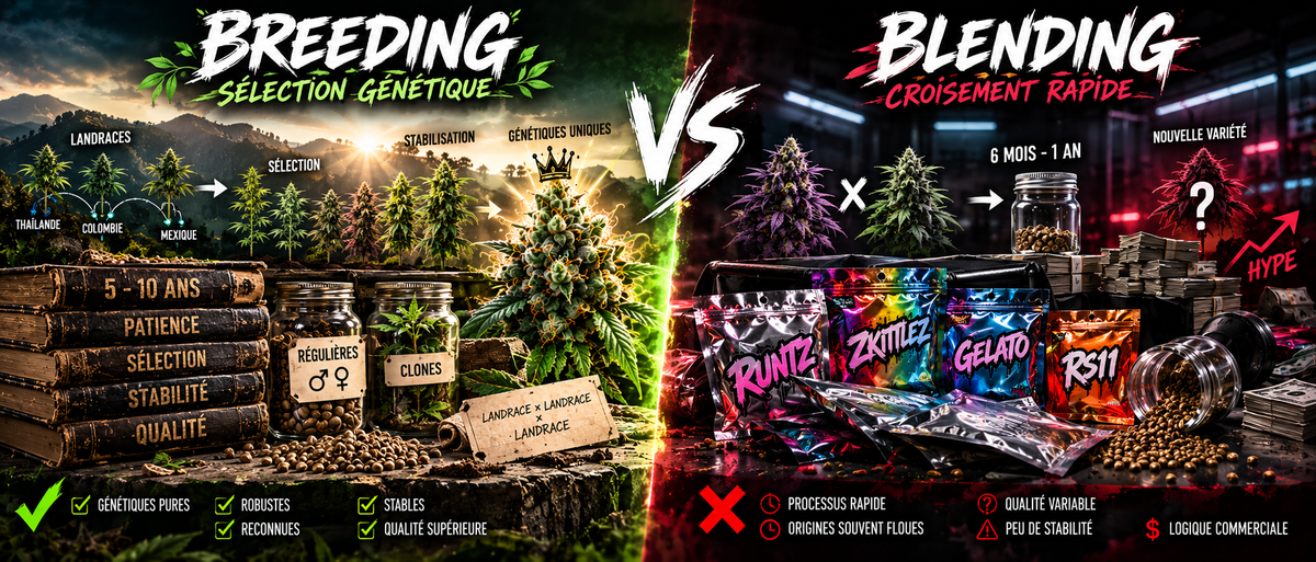 Breeding vs Blending