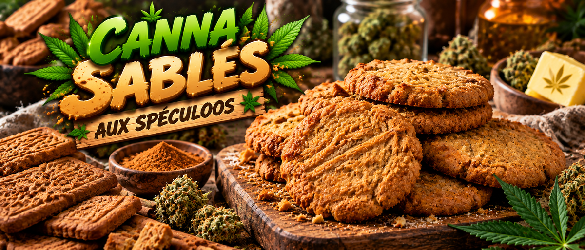 Canna Sablés aux Spéculoos