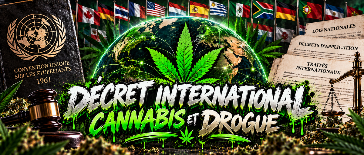 Décret international cannabis et drogue