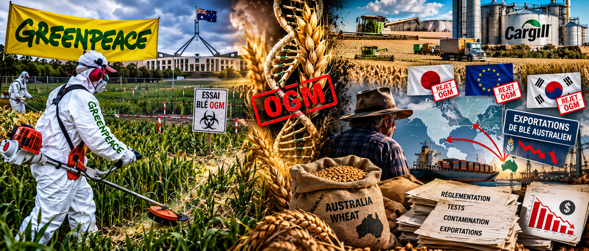 Greenpeace et la Politique Agricole du Blé OGM