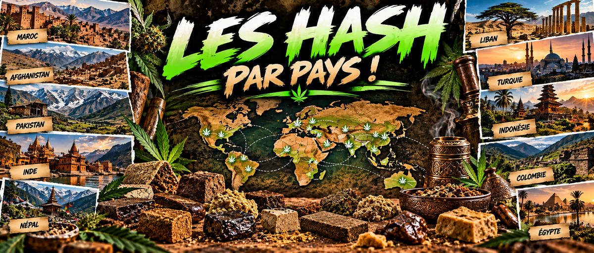 Les hash par pays!