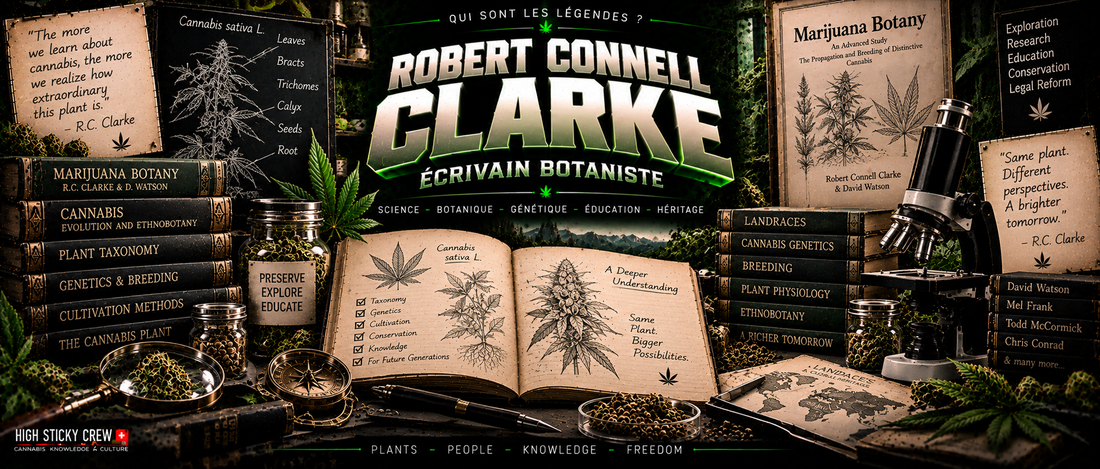 Robert Connell Clarke : Ecrivaint Botaniste