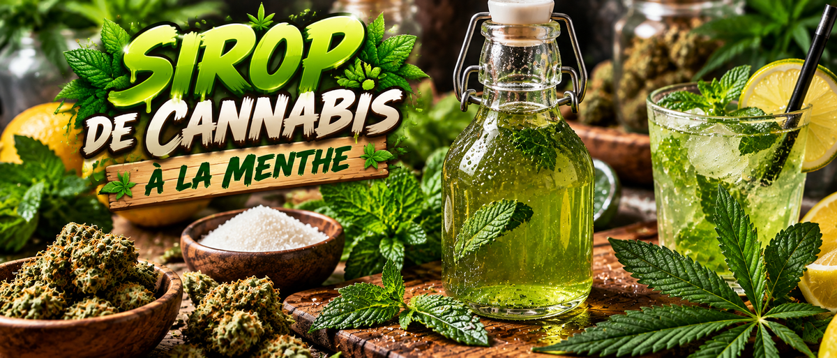 Sirop de Cannabis à la Menthe