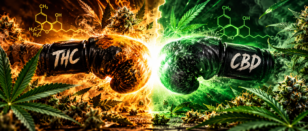 THC vs CBD