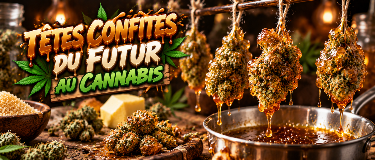 Têtes Confites du Futur Au Cannabis