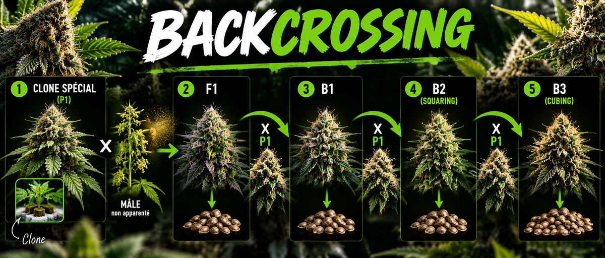 Comment fait-on du dubage de clone “Backcrossing”