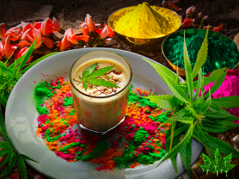 Cannabis Bhang Lassi