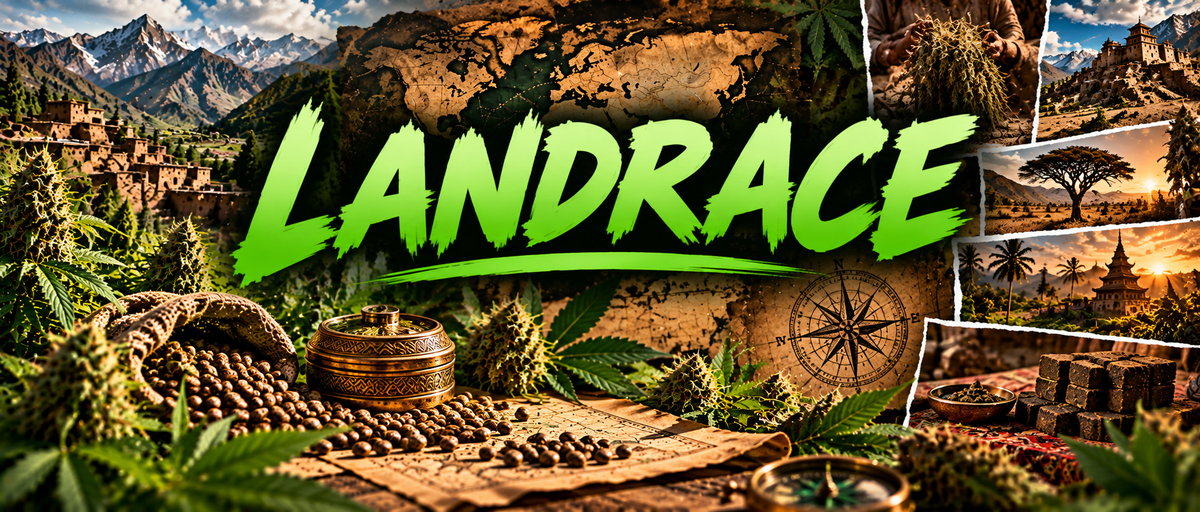 C’est quoi une génétique de cannabis landrace? Liste Landraces par pays