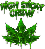 High Sticky Crew : 100% organic and indoor CBD