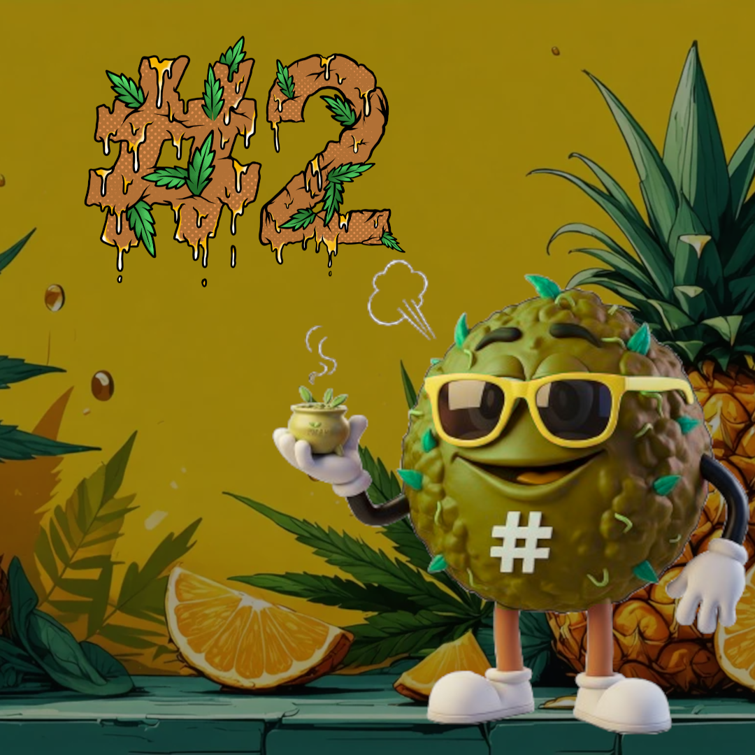 New! #2 Pineapple Kush "2st grade"